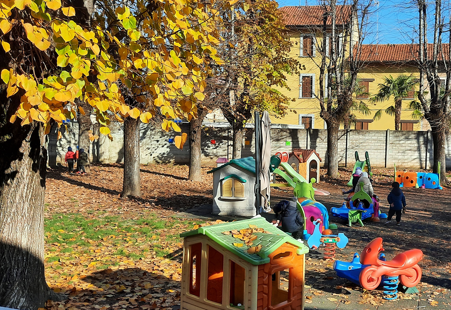 Giardino Scuola Don Giulio Spada a Cambiago (Milano)